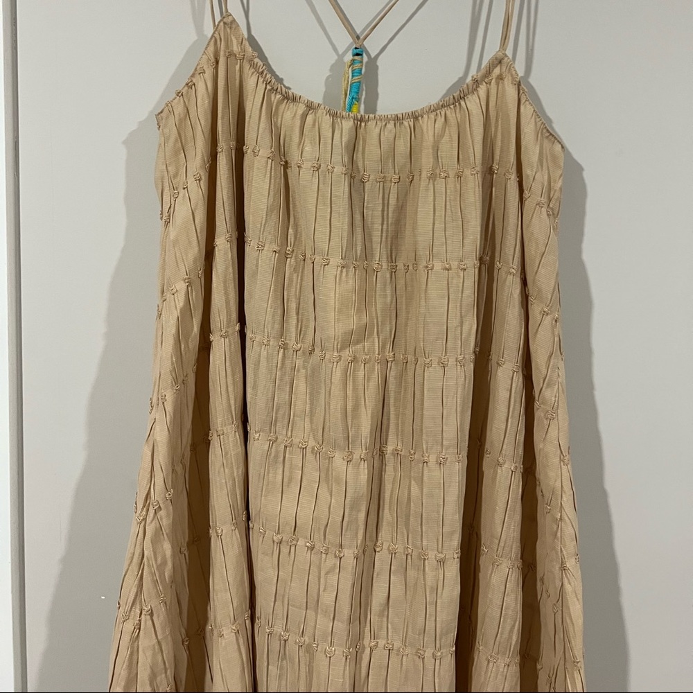 {Zara} Voluminous Long Bohemian Dress